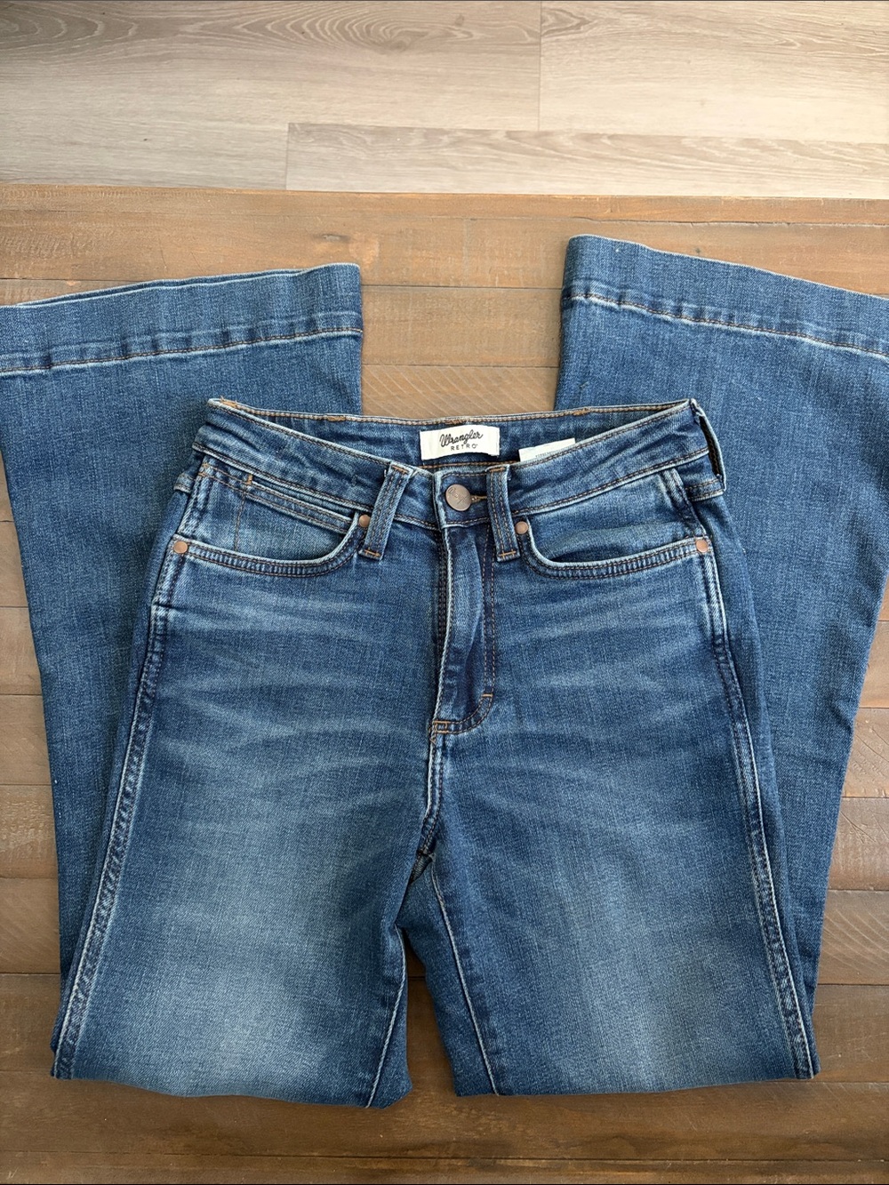 Wrangler Women's Blue Boot Cut Jeans